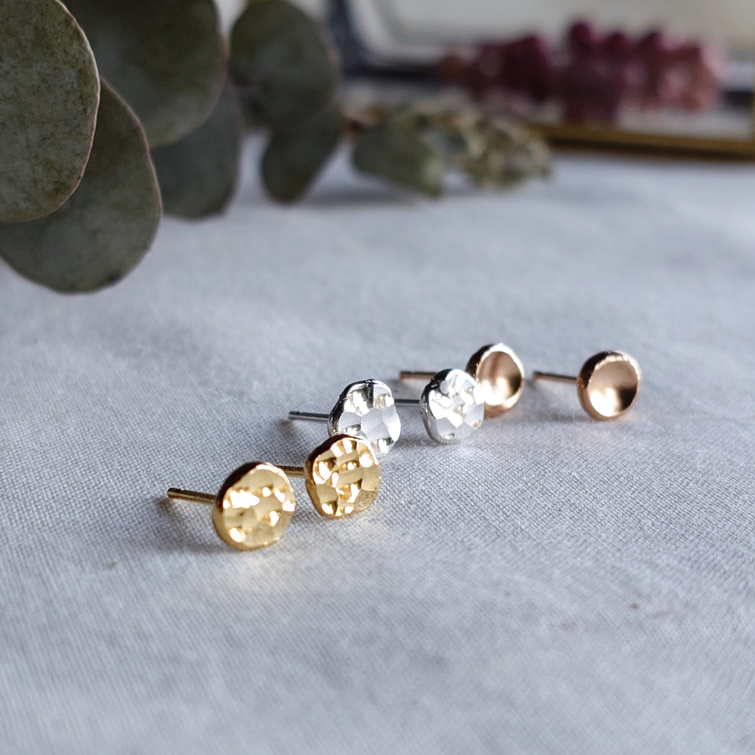 普段着のピアス